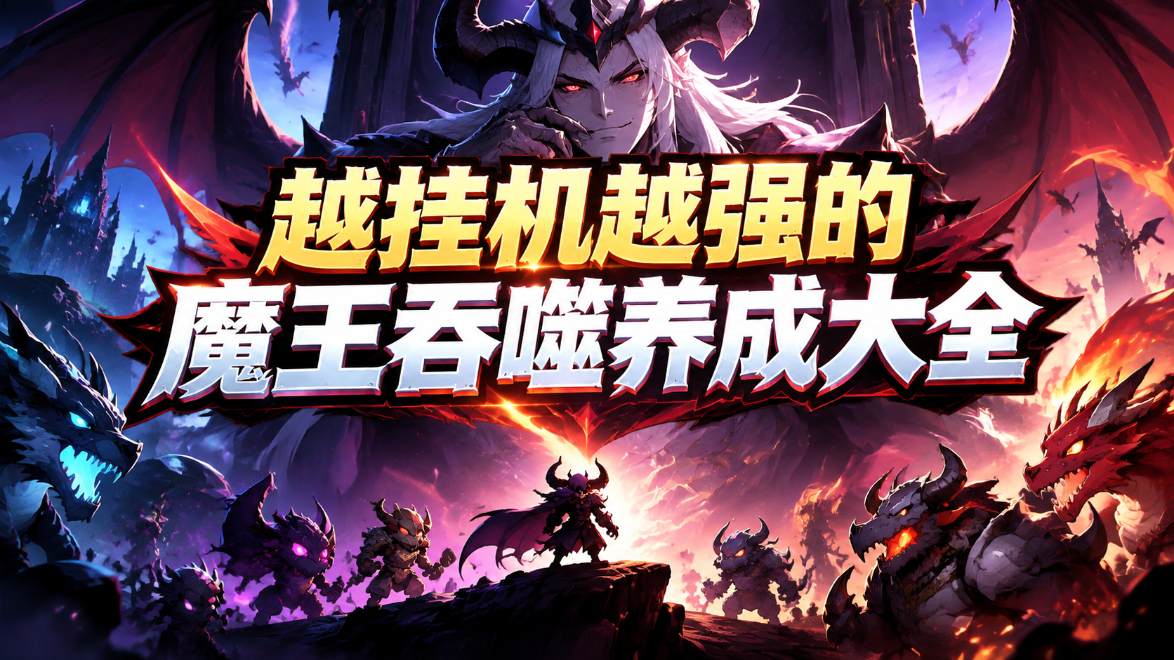 越挂机越强的魔王吞噬养成大全