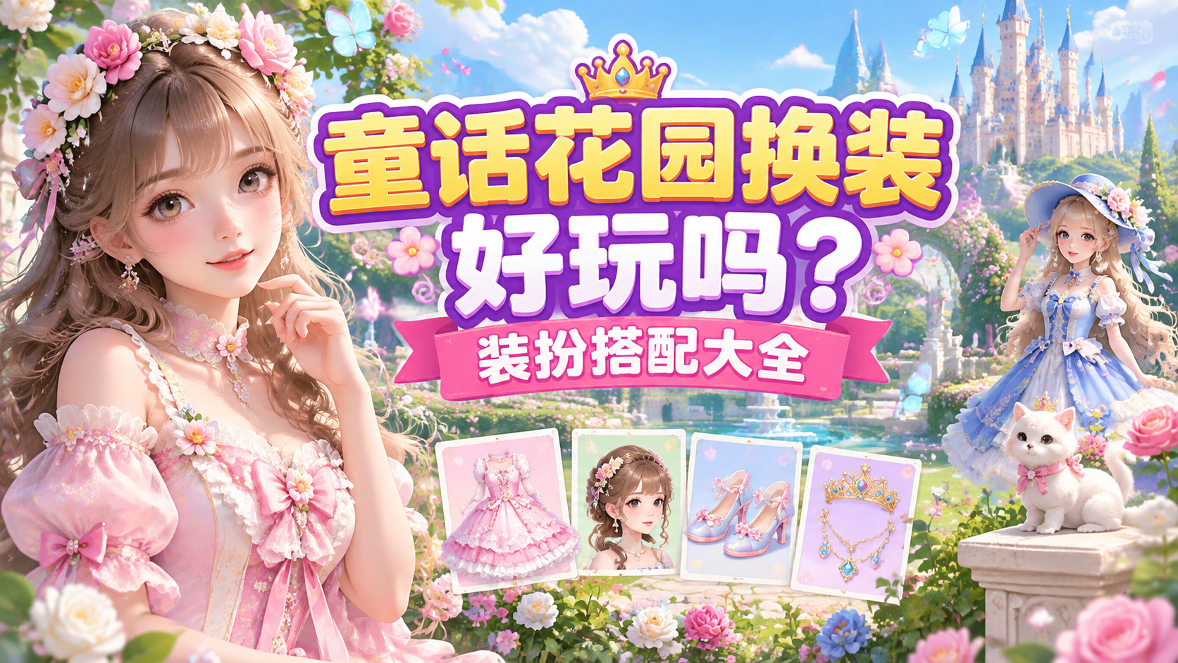 童话花园换装好玩吗？装扮搭配大全
