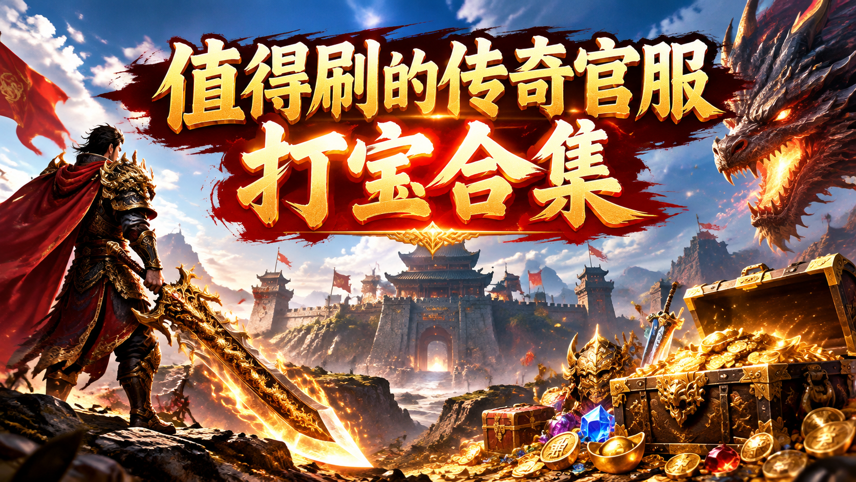 值得刷的传奇官服打宝合集