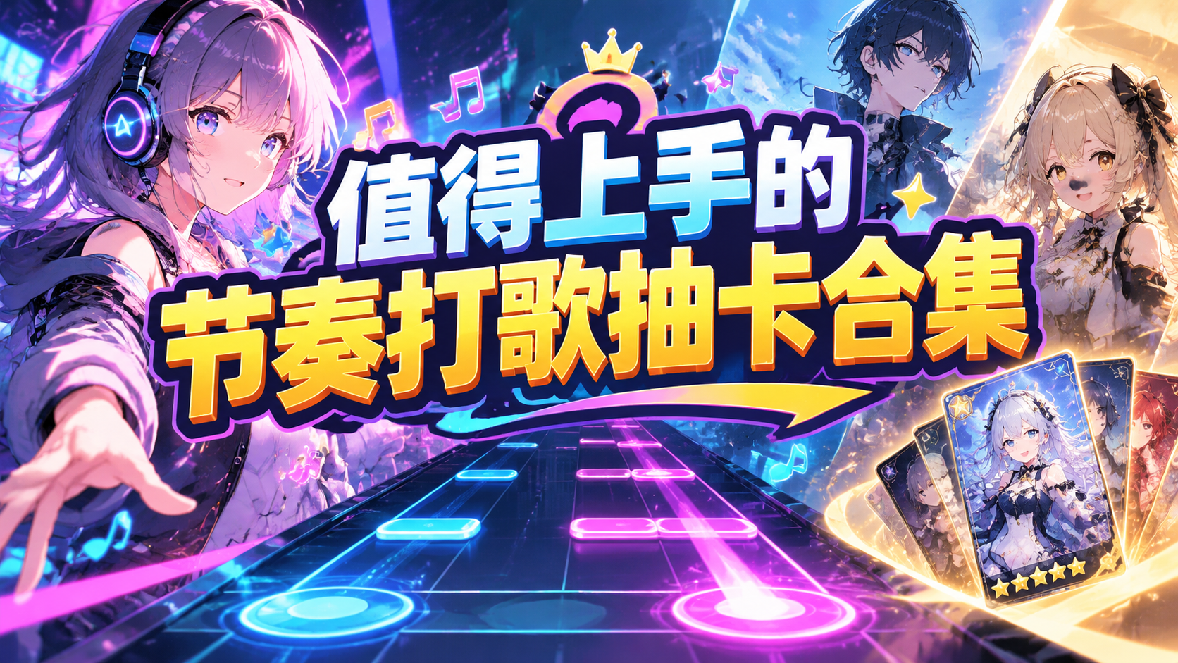值得上手的节奏打歌抽卡合集