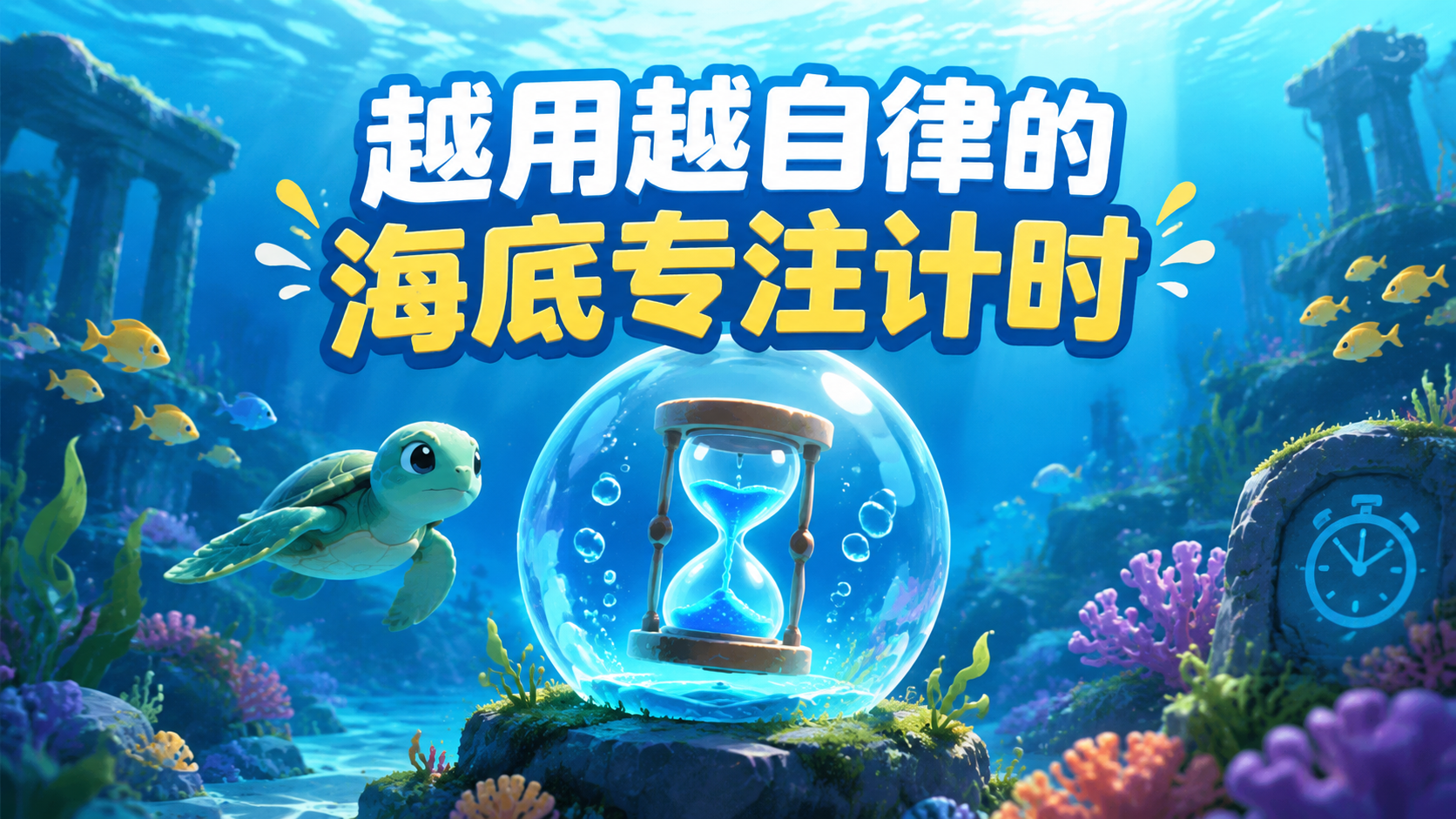 越用越自律的海底专注计时