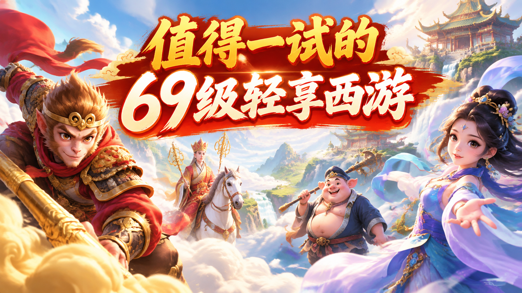 值得一试的69级轻享西游