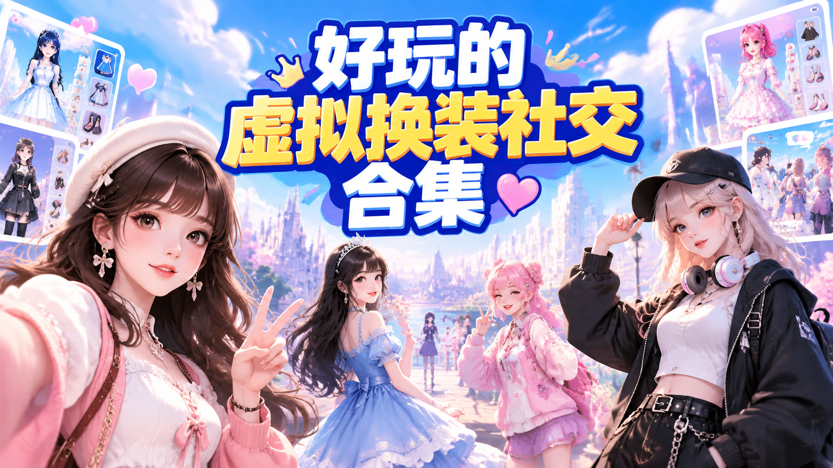 好玩的虚拟换装社交合集