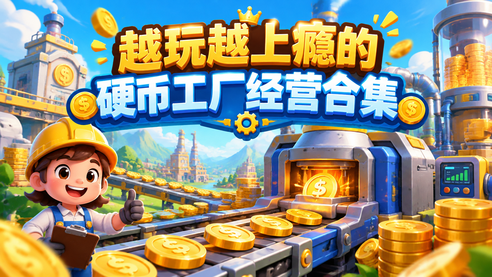 越玩越上瘾的硬币工厂经营合集