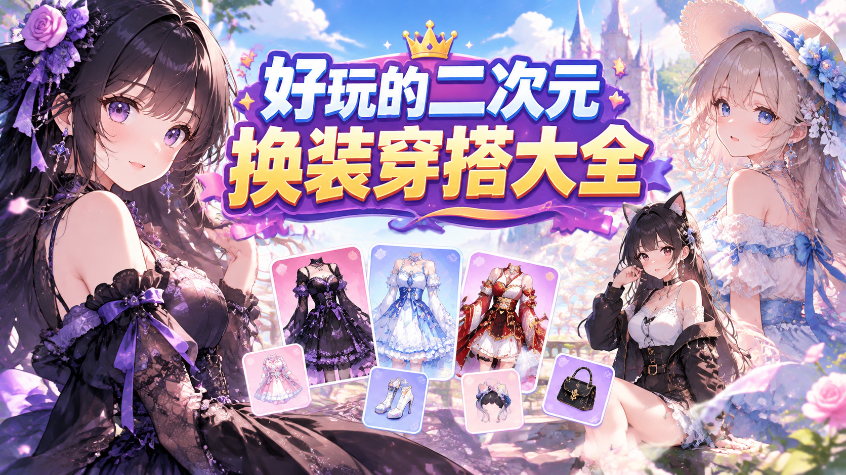 好玩的二次元换装穿搭大全