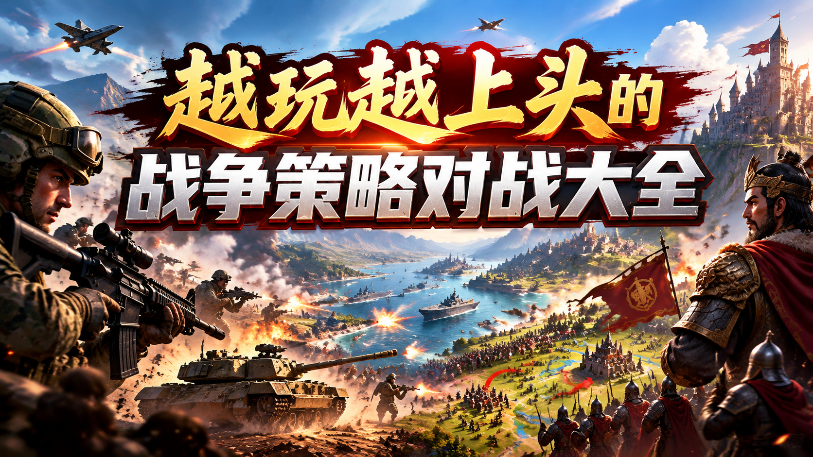 越玩越上头的战争策略对战大全