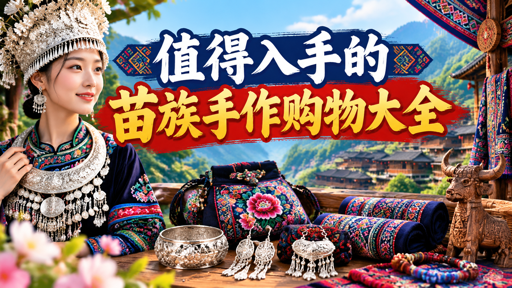 值得入手的苗族手作购物大全