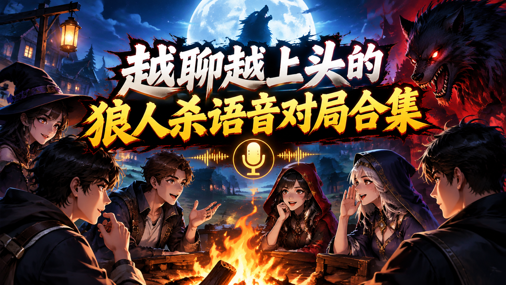 越聊越上头的狼人杀语音对局合集