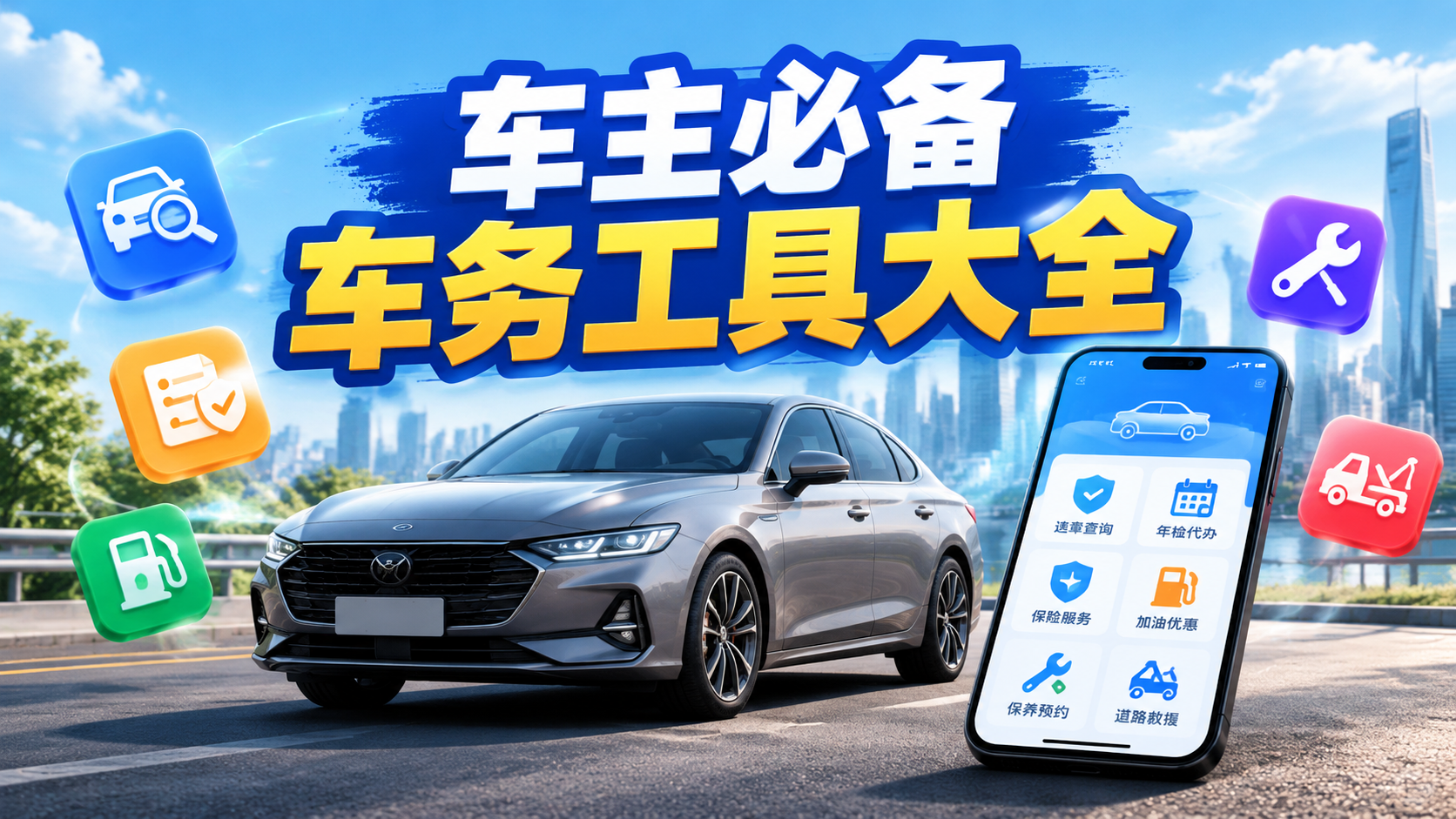 车主必备车务工具大全