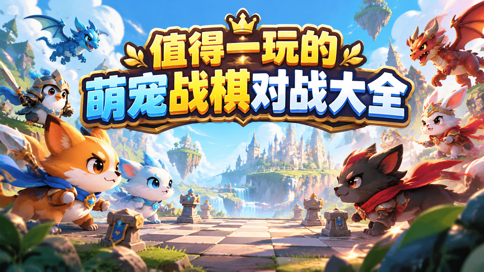 值得一玩的萌宠战棋对战大全