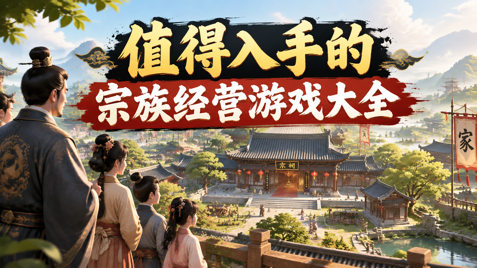 值得入手的宗族经营游戏大全