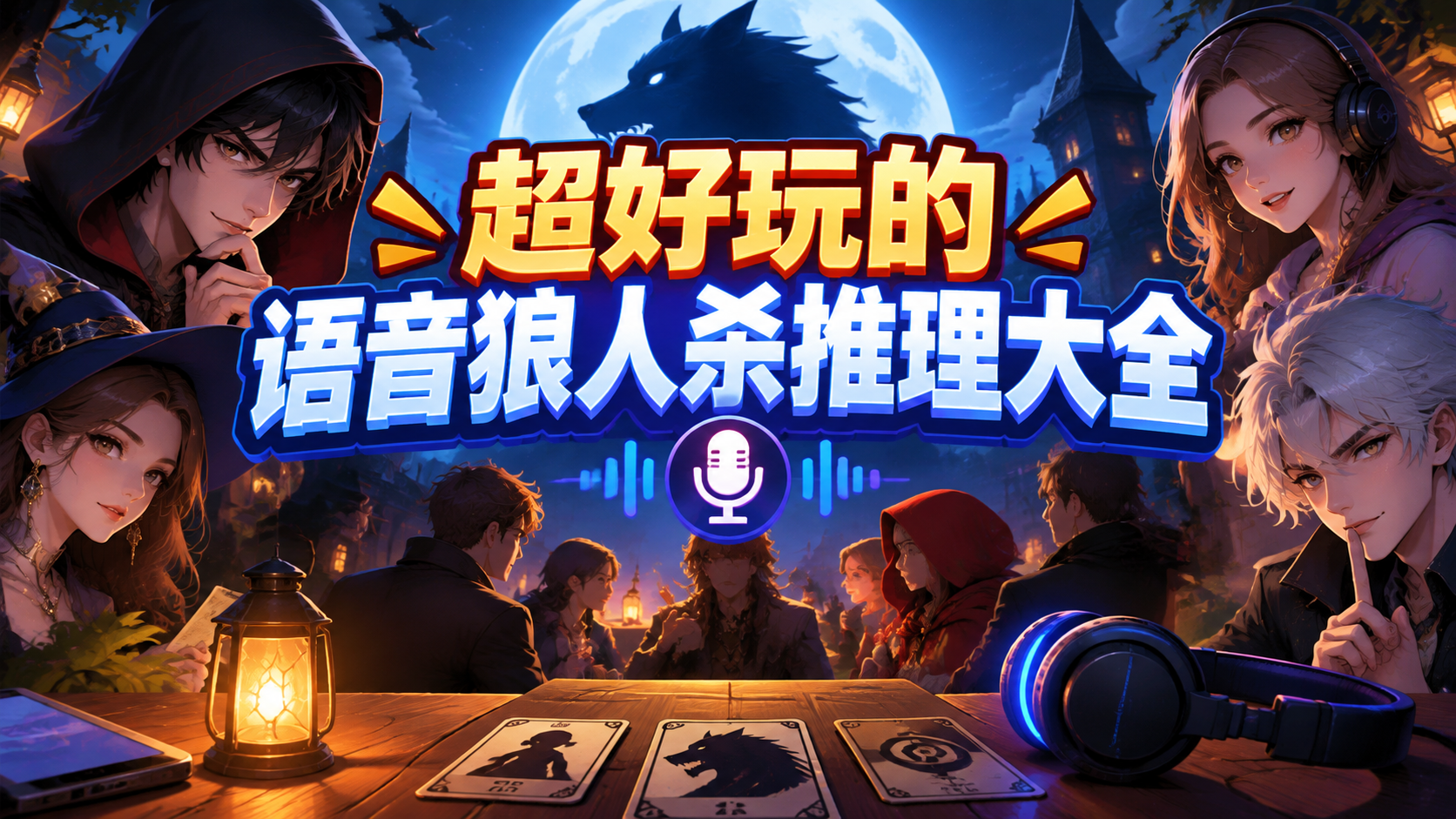 超好玩的语音狼人杀推理大全