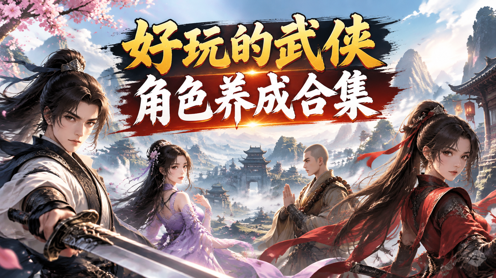 好玩的武侠角色养成合集