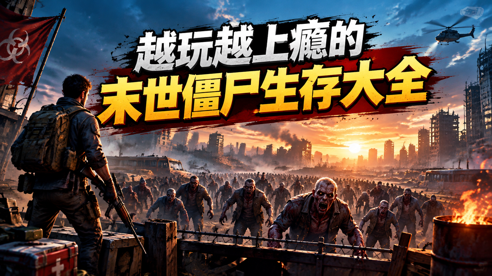 越玩越上瘾的末世僵尸生存大全