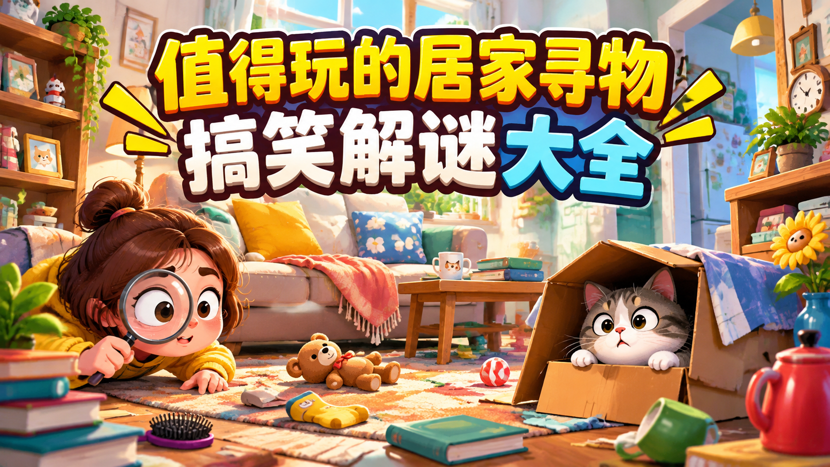 值得玩的居家寻物搞笑解谜大全