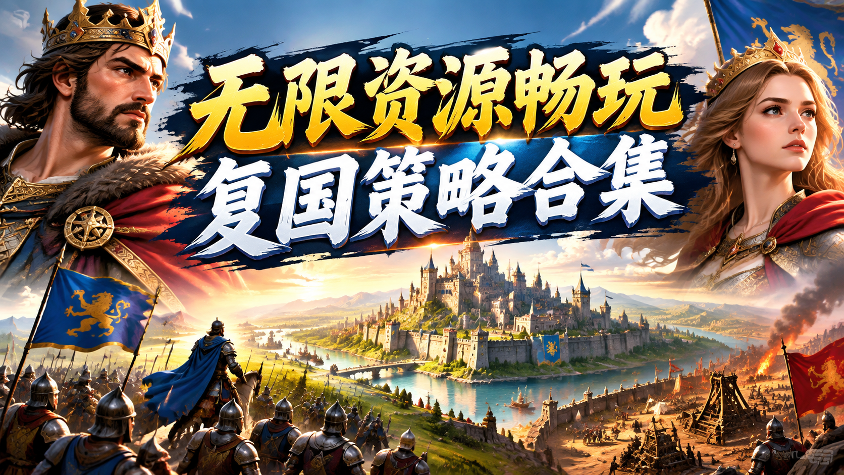 无限资源畅玩复国策略合集