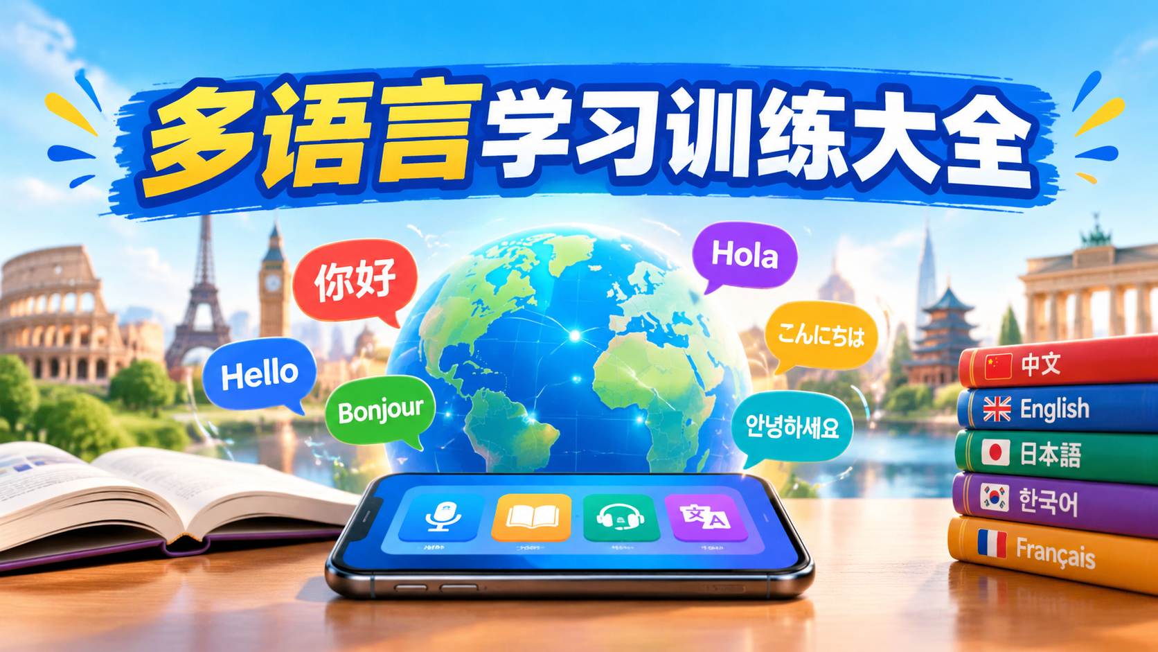 多语言学习训练大全