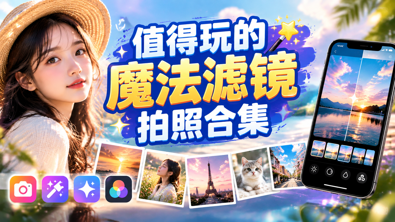 值得玩的魔法滤镜拍照合集
