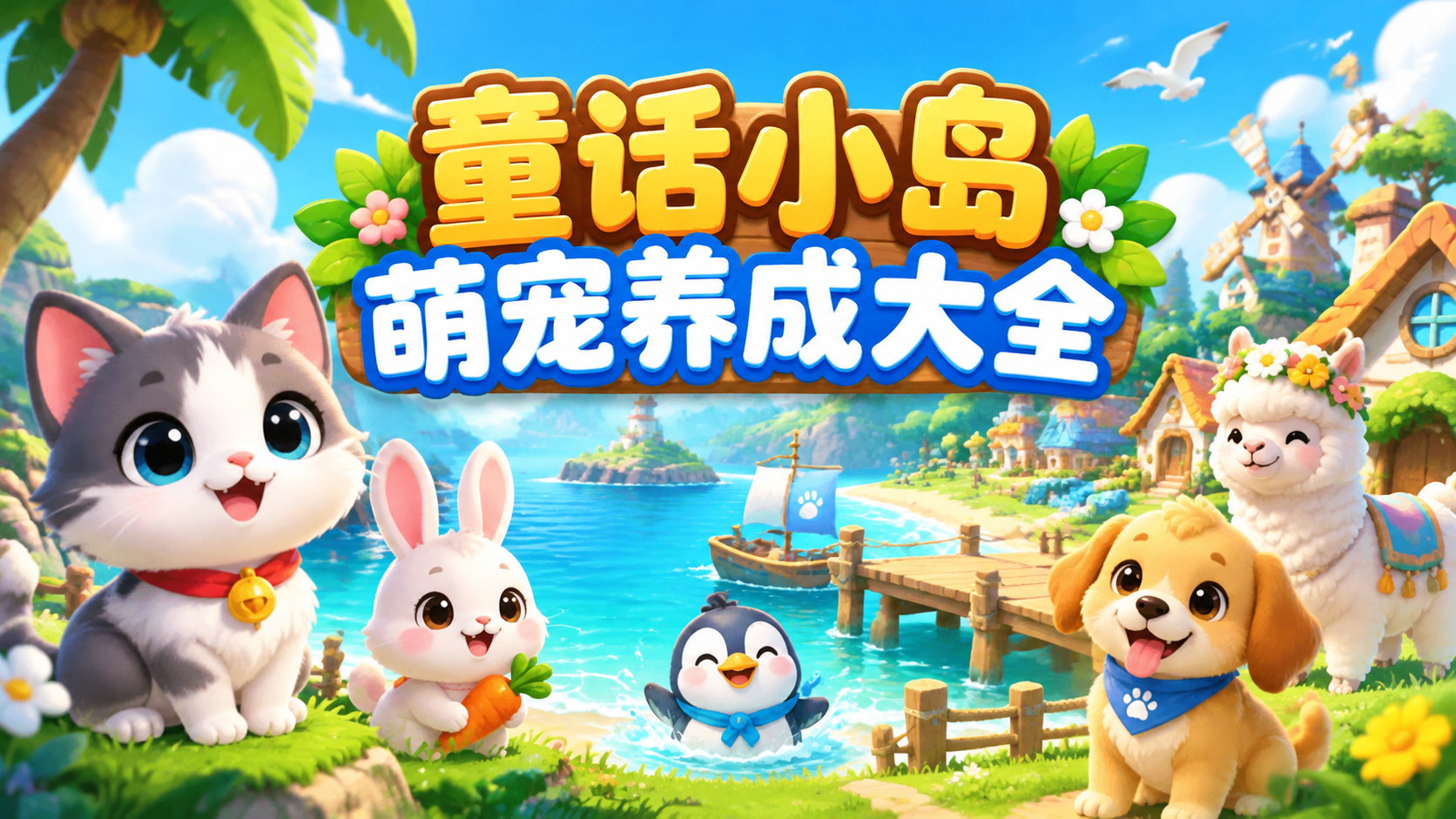 童话小岛萌宠养成大全