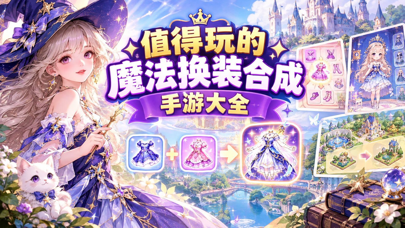 值得玩的魔法换装合成手游大全