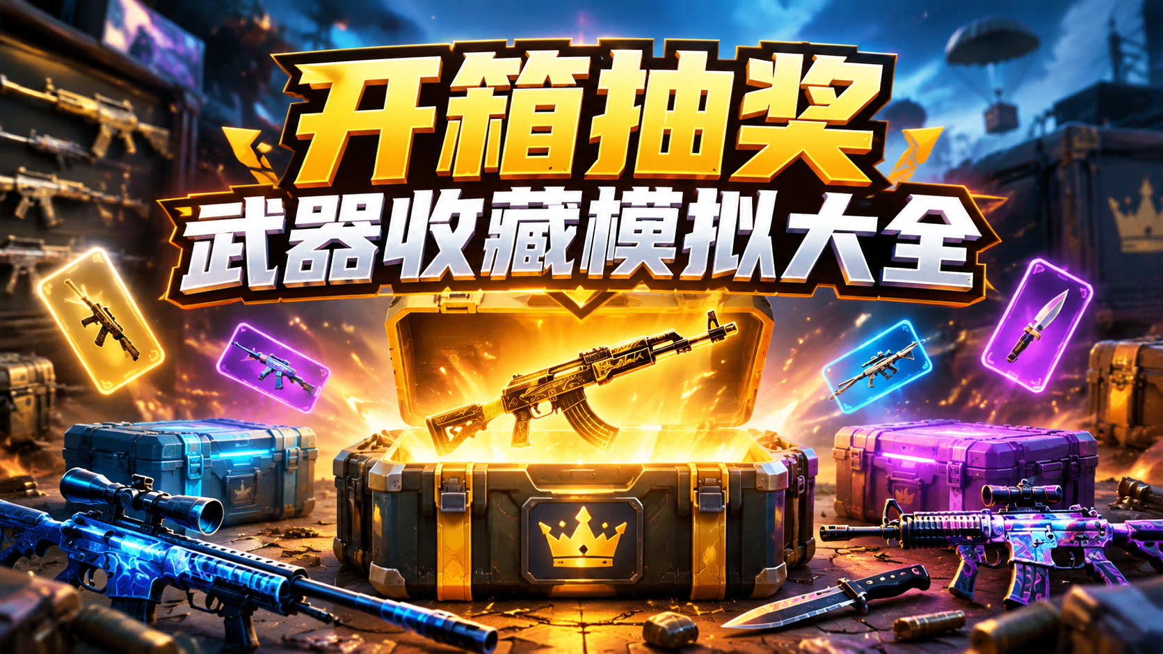 开箱抽奖武器收藏模拟大全