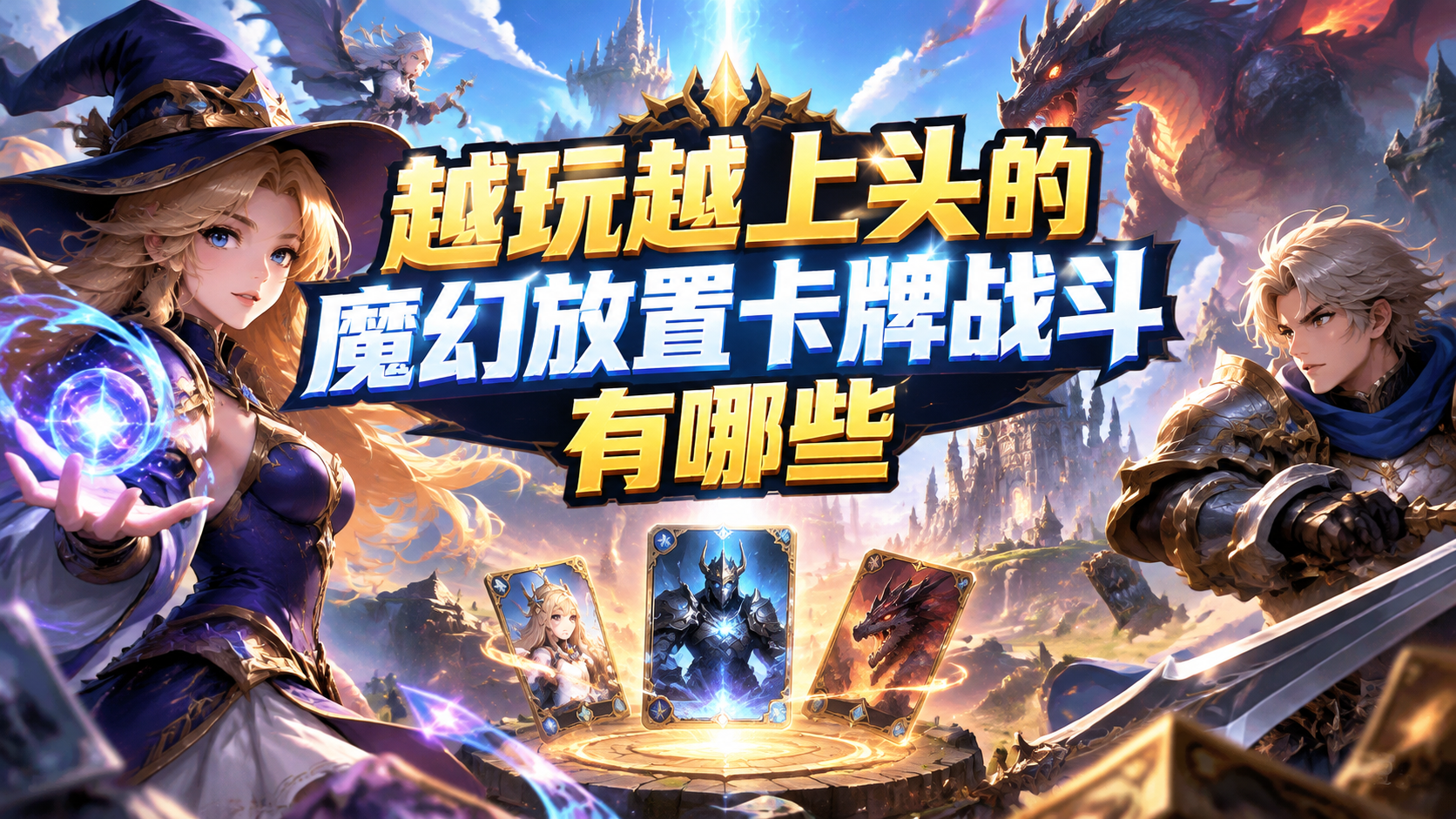 越玩越上头的魔幻放置卡牌战斗有哪些