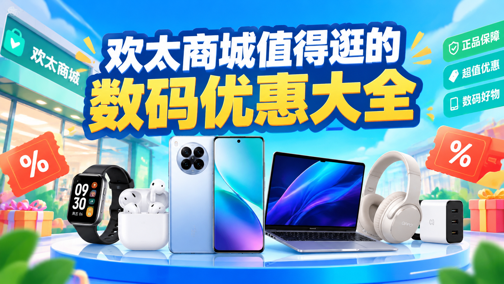 欢太商城值得逛的数码优惠大全
