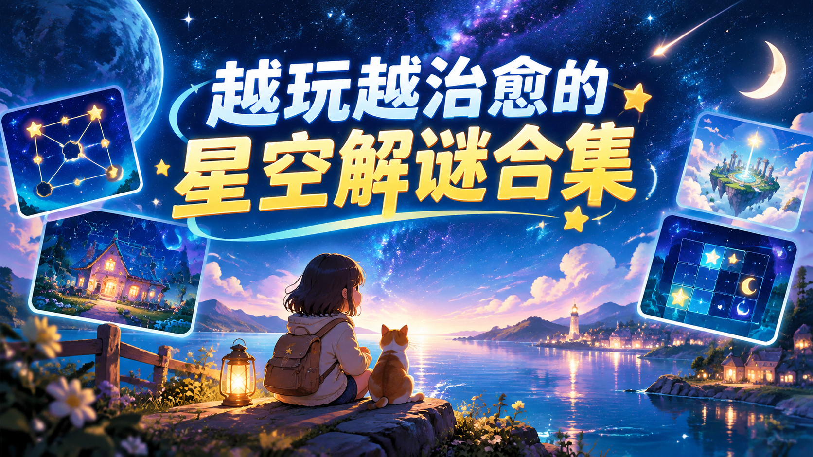 越玩越治愈的星空解谜合集