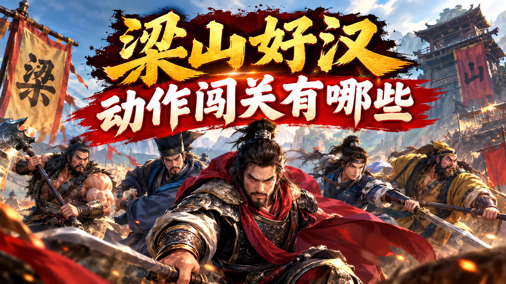 梁山好汉动作闯关有哪些