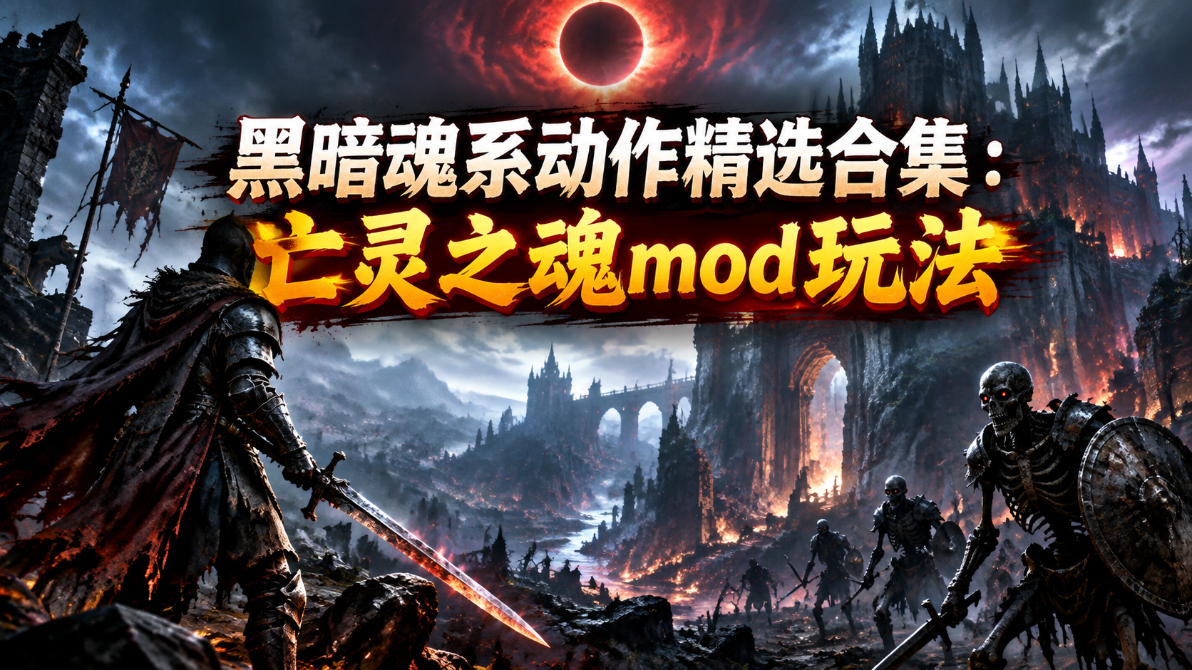 黑暗魂系动作精选合集：亡灵之魂mod玩法