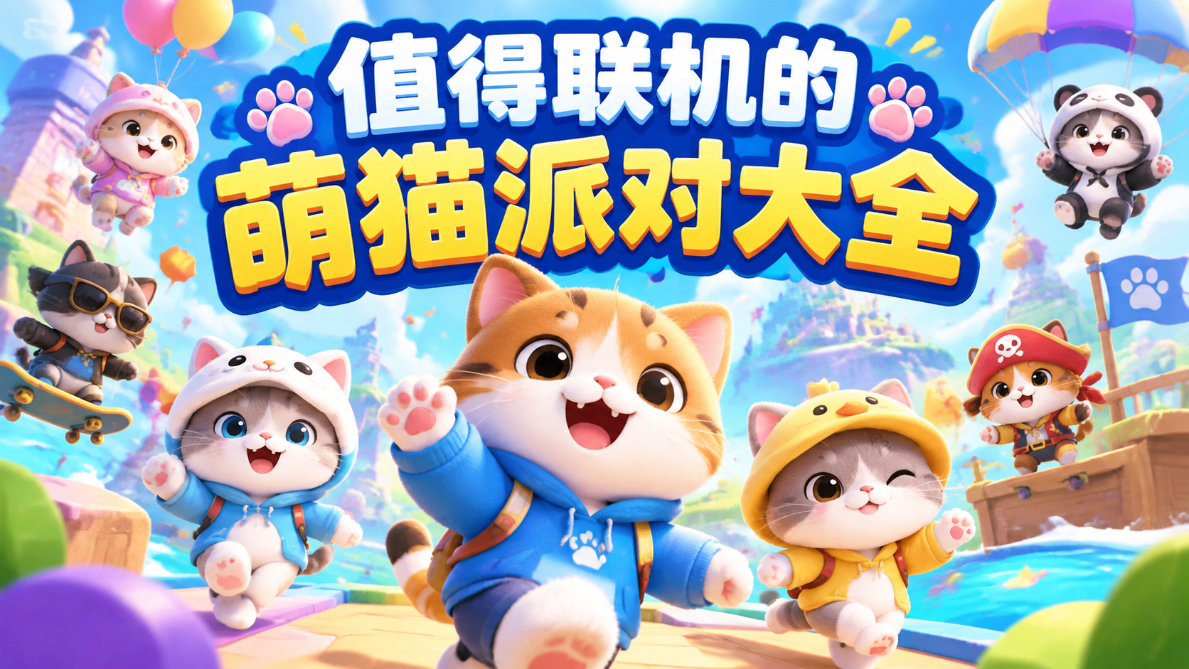 值得联机的萌猫派对大全