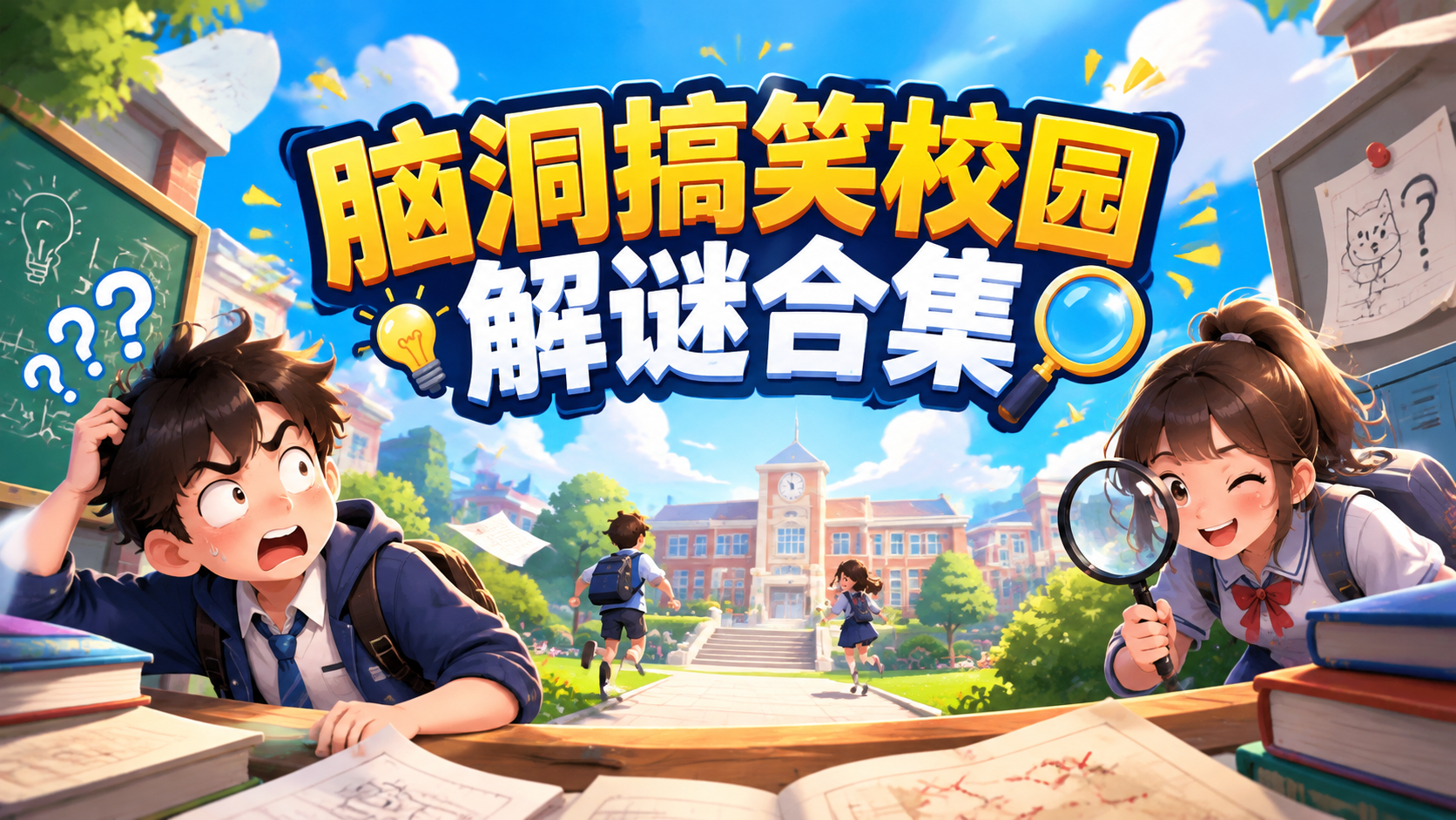 脑洞搞笑校园解谜合集