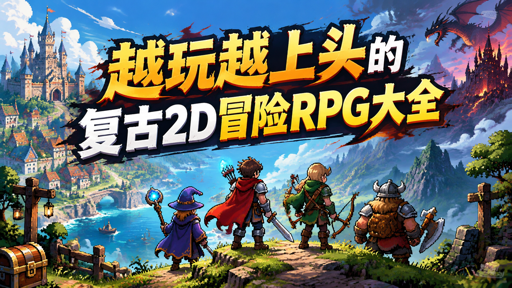 越玩越上头的复古2D冒险RPG大全