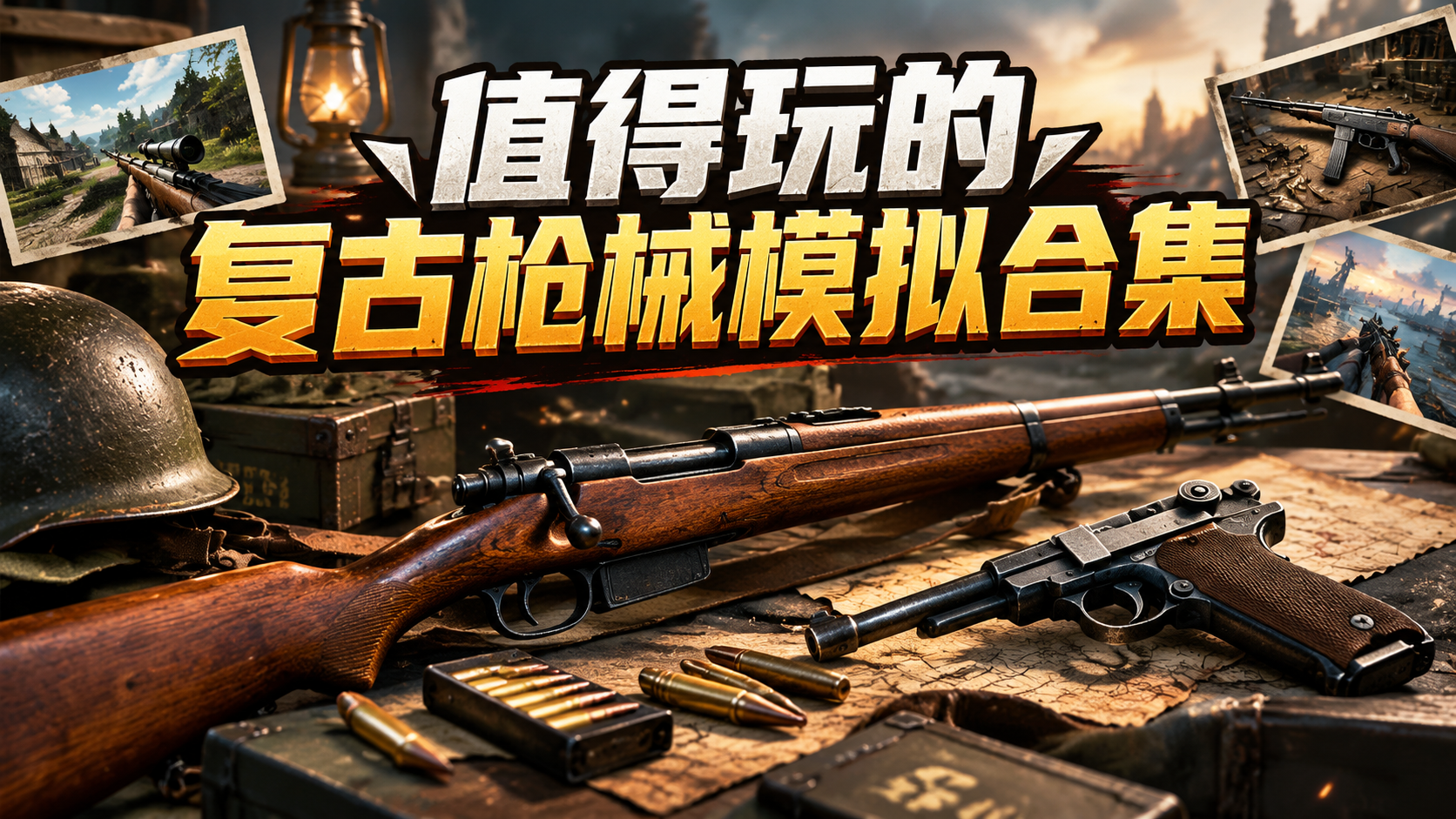 值得玩的复古枪械模拟合集