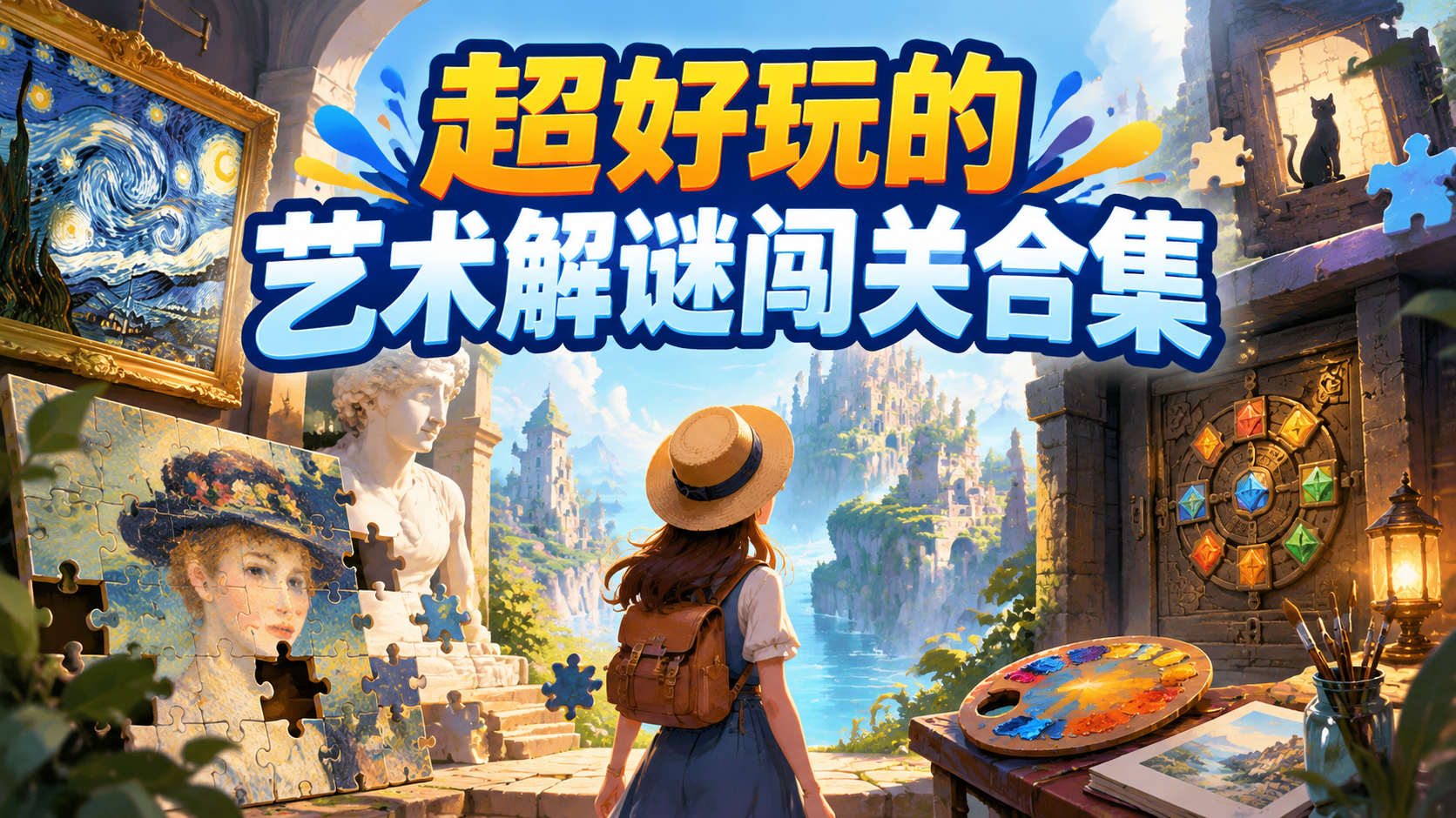超好玩的艺术解谜闯关合集