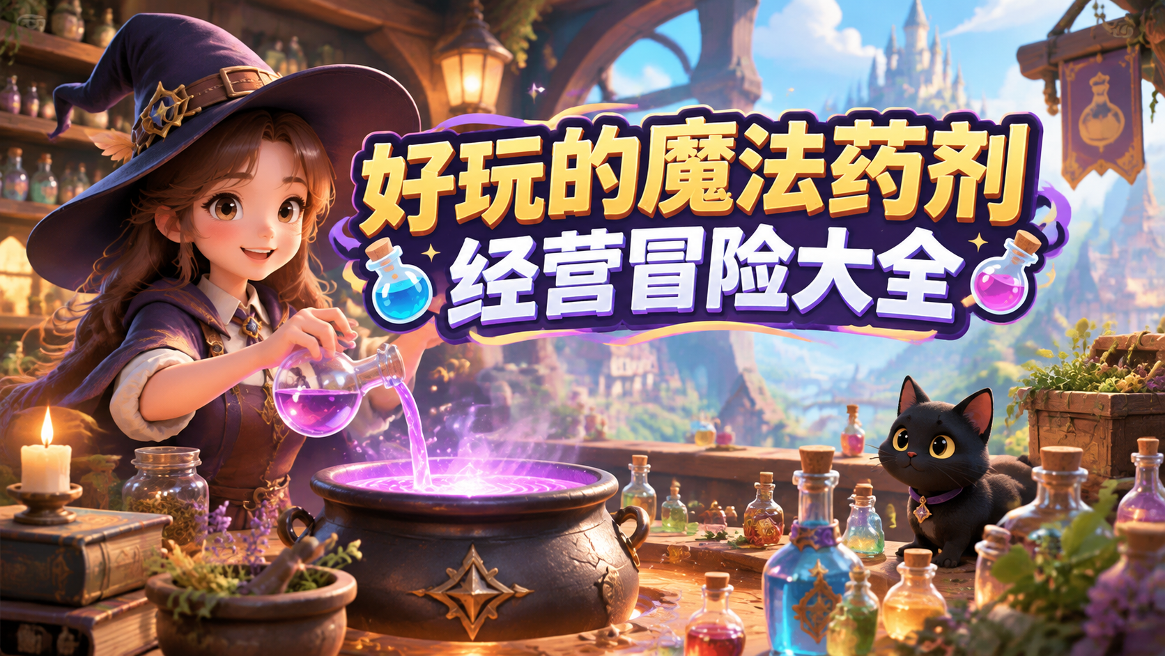 好玩的魔法药剂经营冒险大全