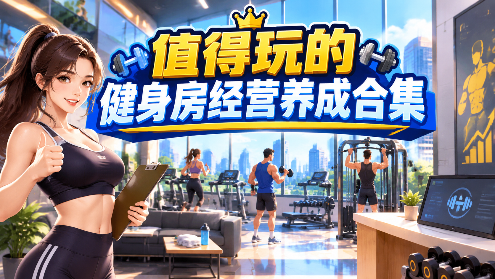 值得玩的健身房经营养成合集
