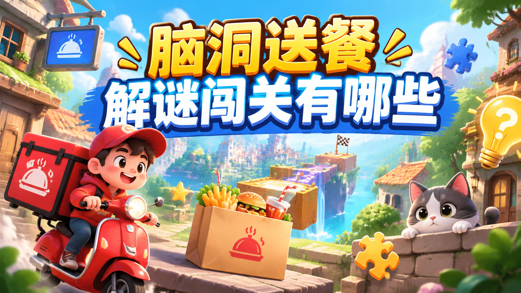 脑洞送餐解谜闯关有哪些