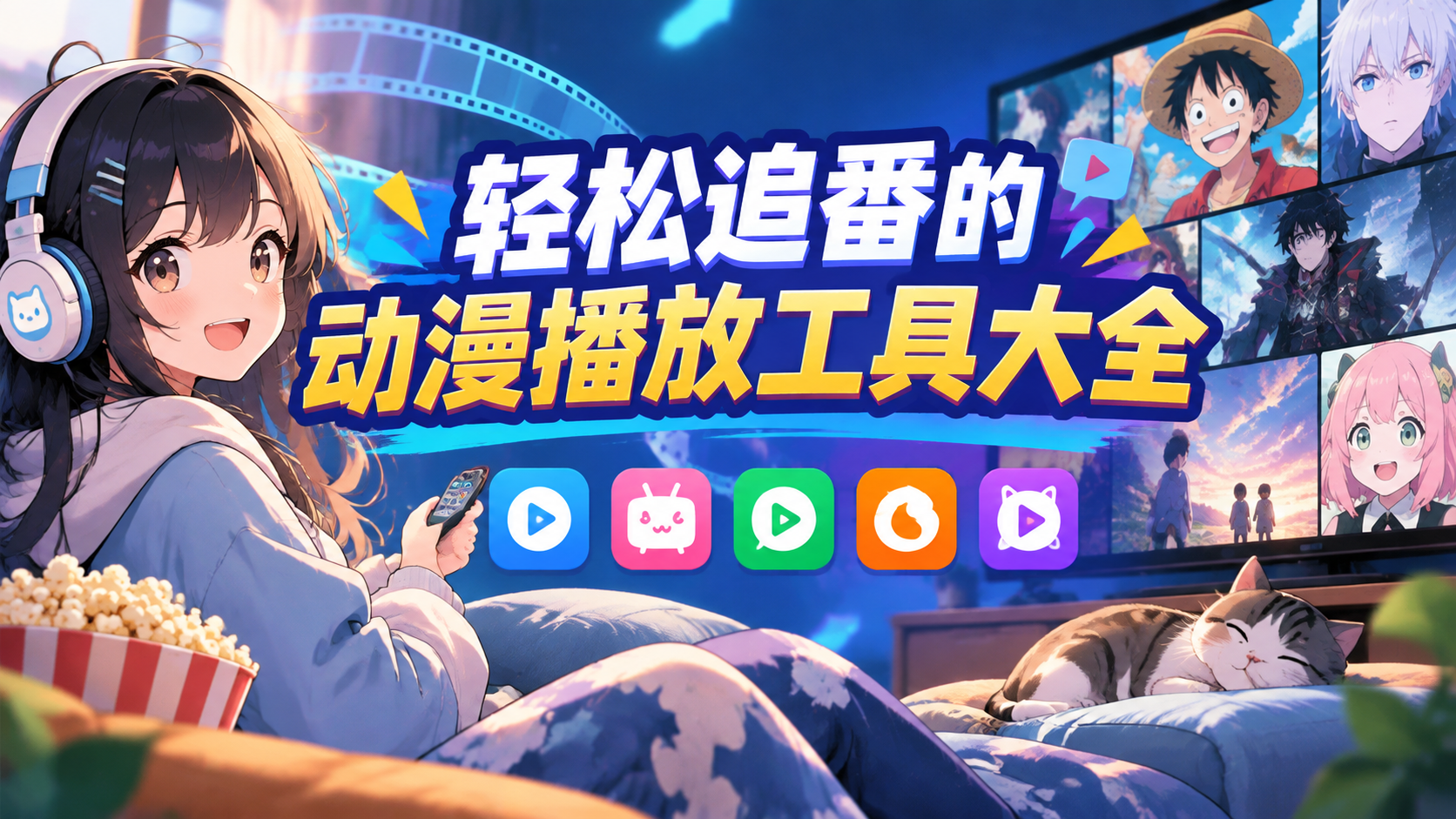 轻松追番的动漫播放工具大全