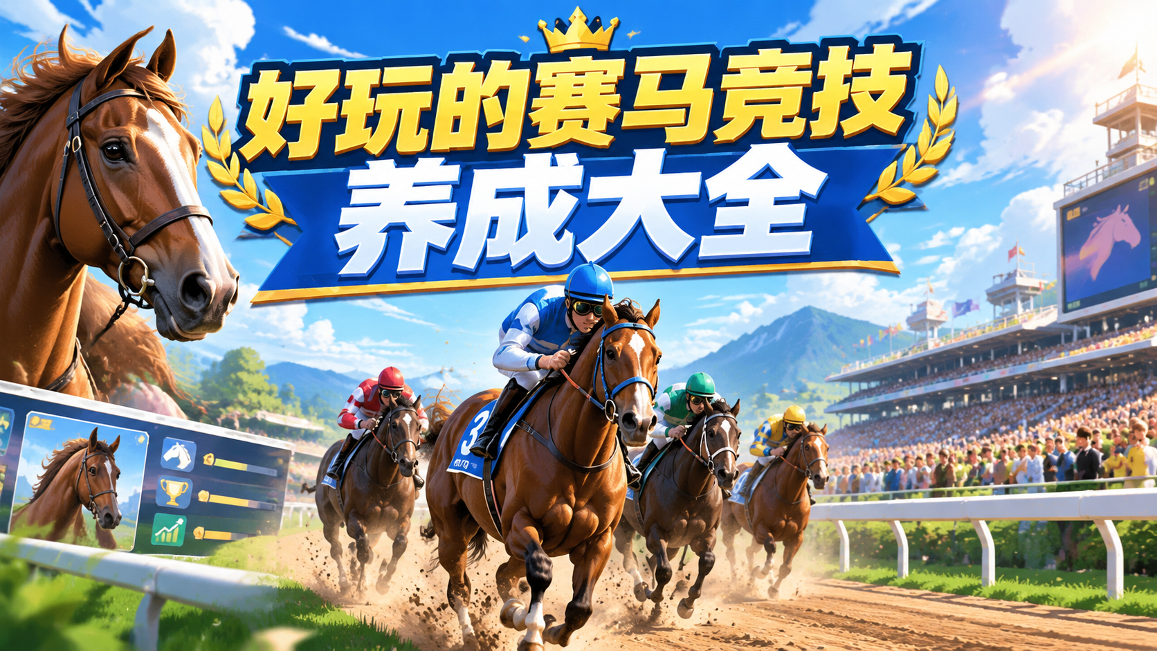 好玩的赛马竞技养成大全