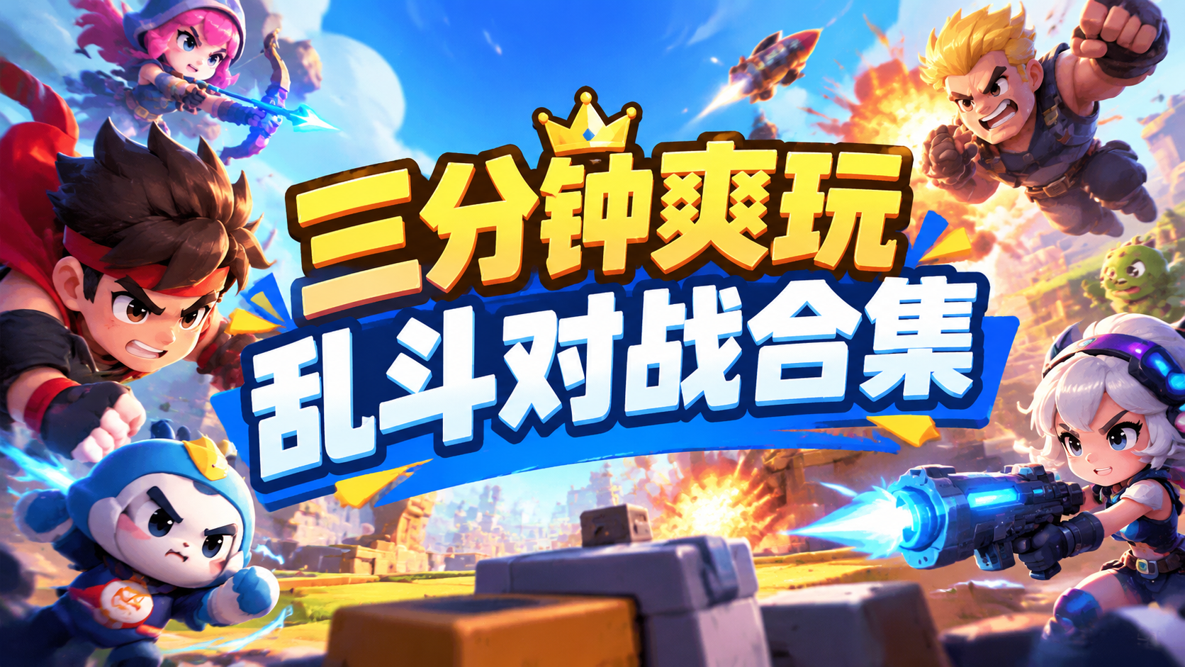 三分钟爽玩乱斗对战合集