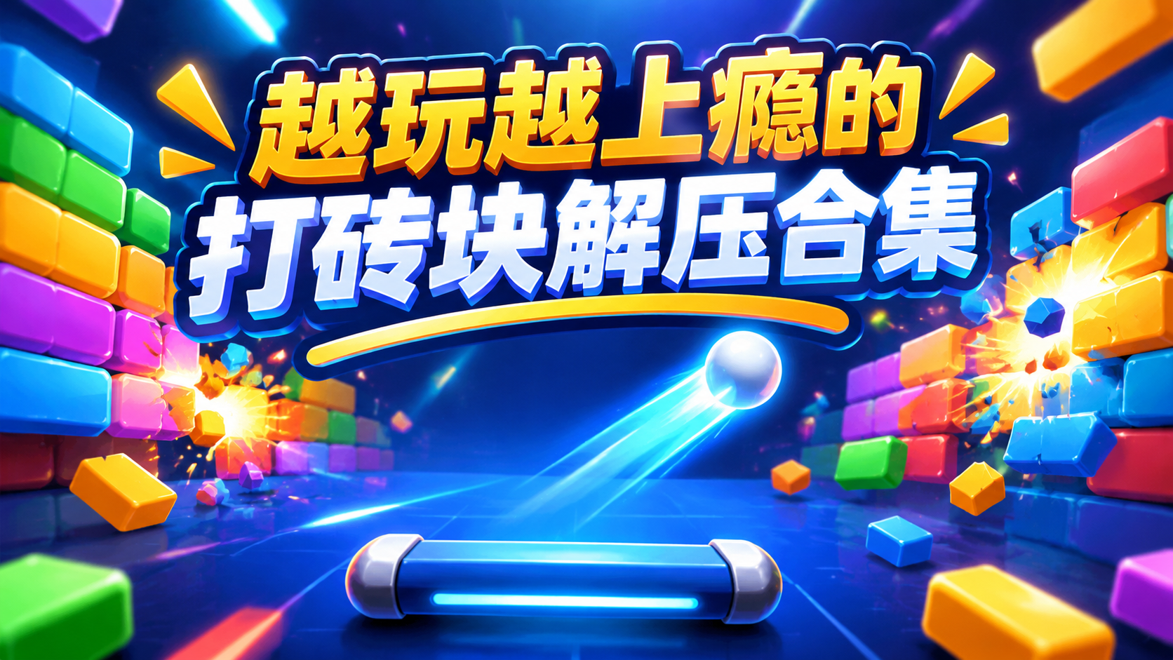 越玩越上瘾的打砖块解压合集