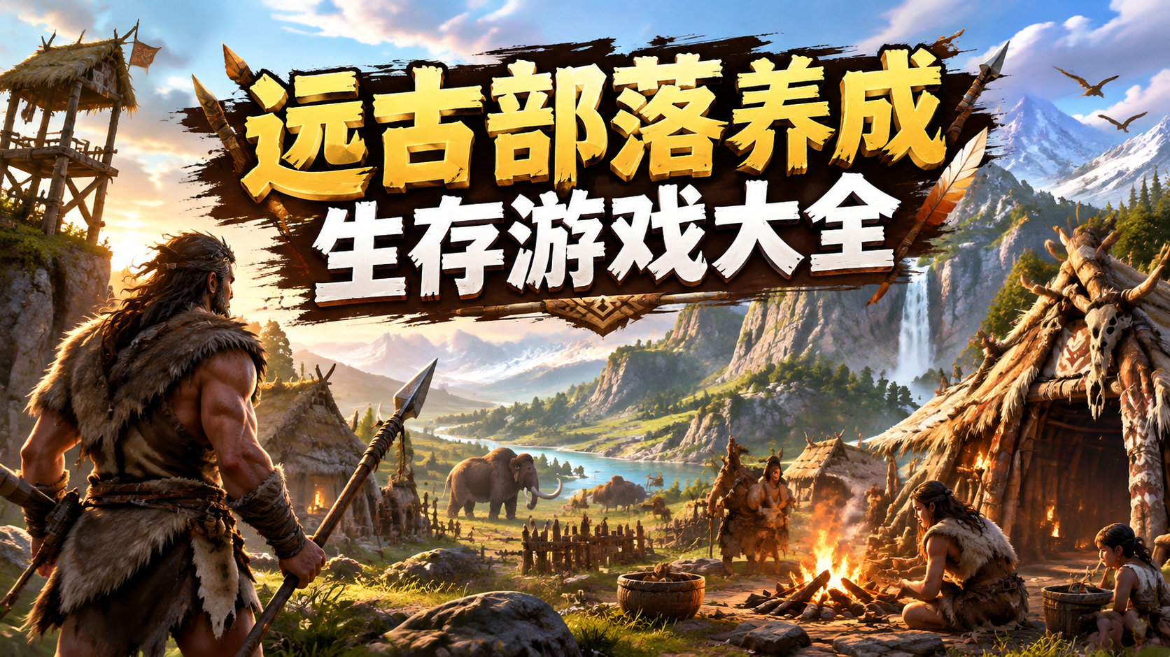 远古部落养成生存游戏大全