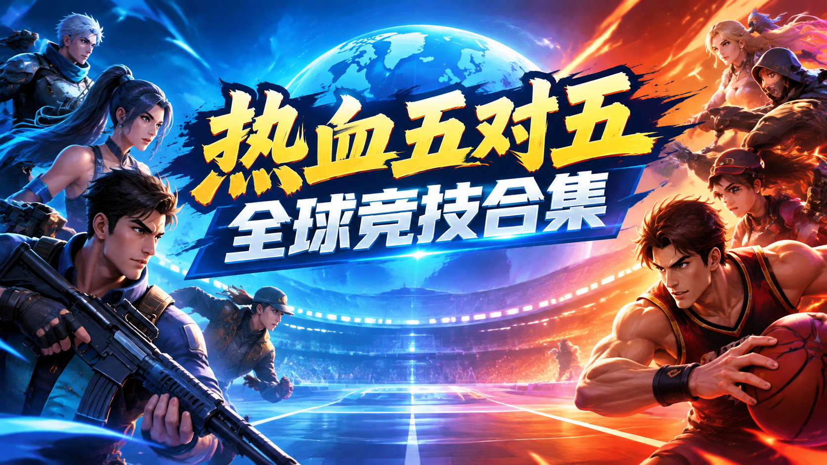 热血五对五全球竞技合集