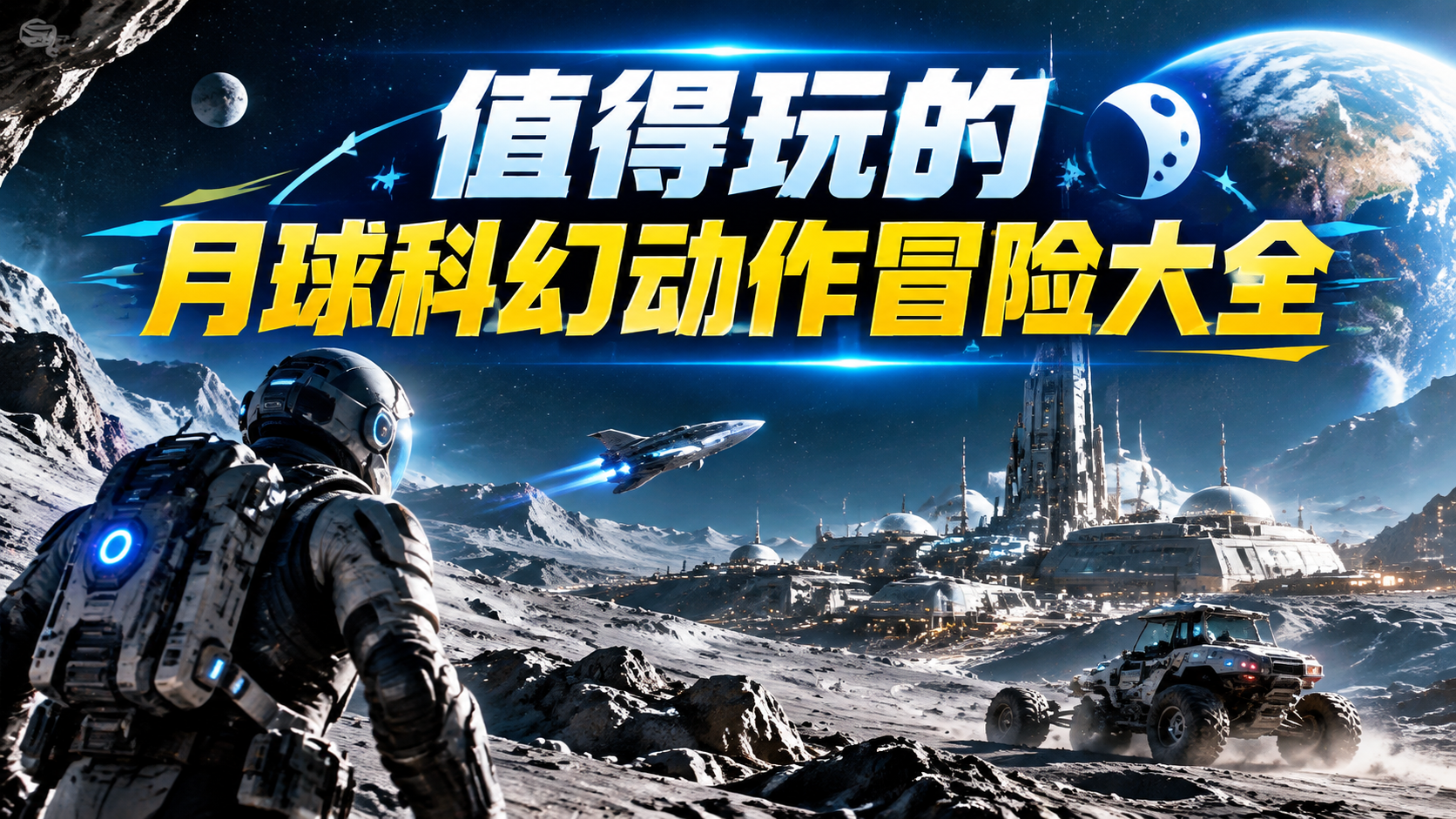 值得玩的月球科幻动作冒险大全