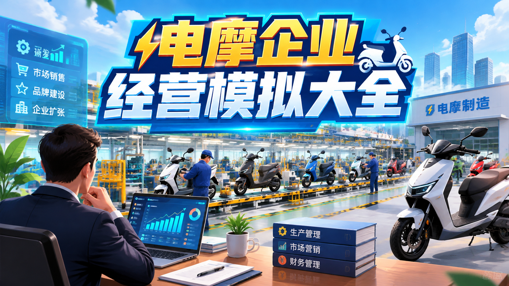 电摩企业经营模拟大全