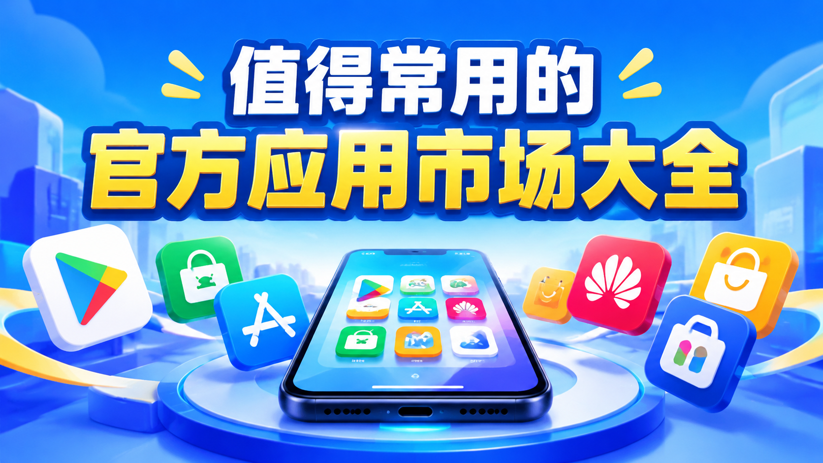 值得常用的官方应用市场大全