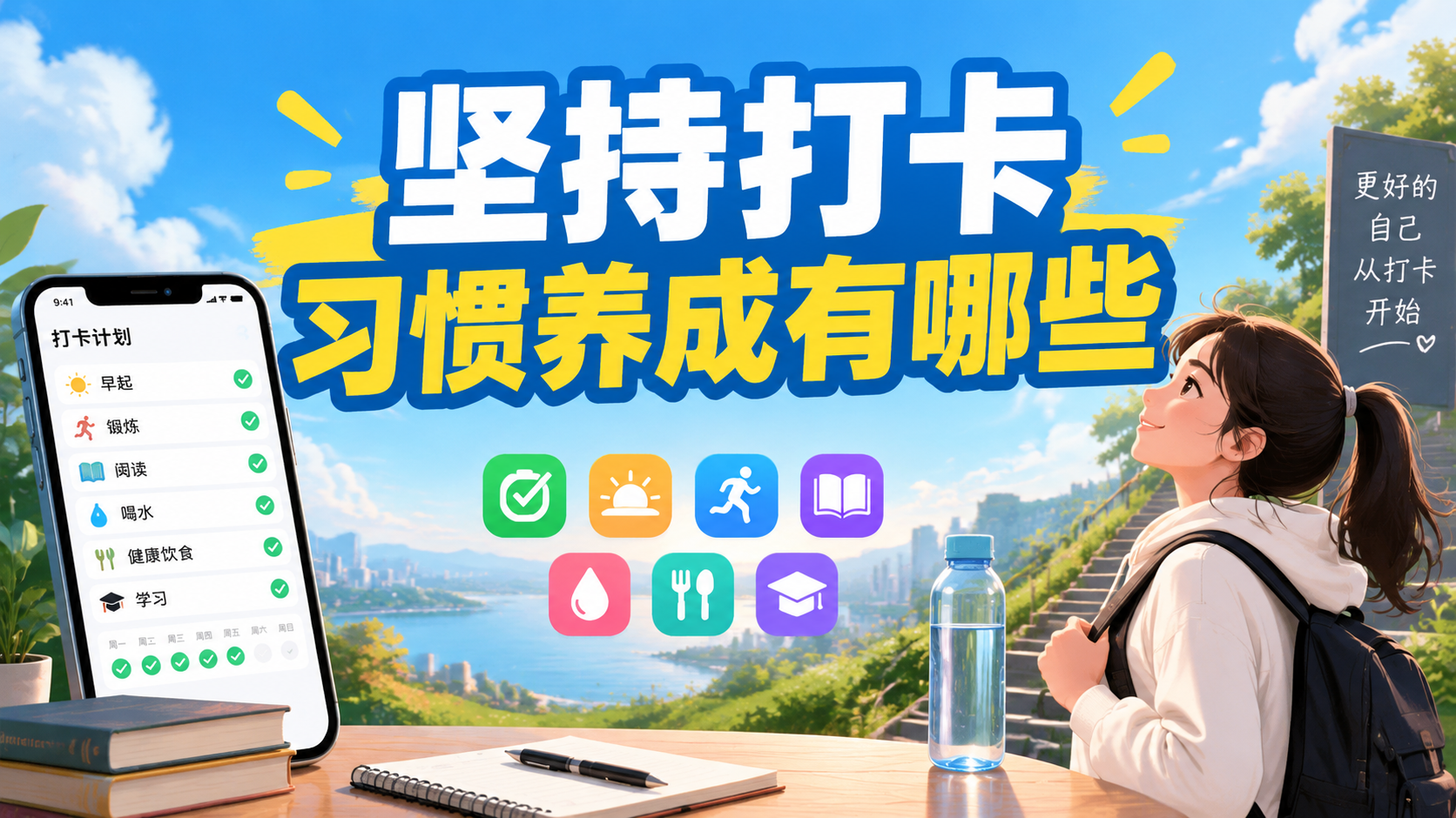 坚持打卡习惯养成有哪些