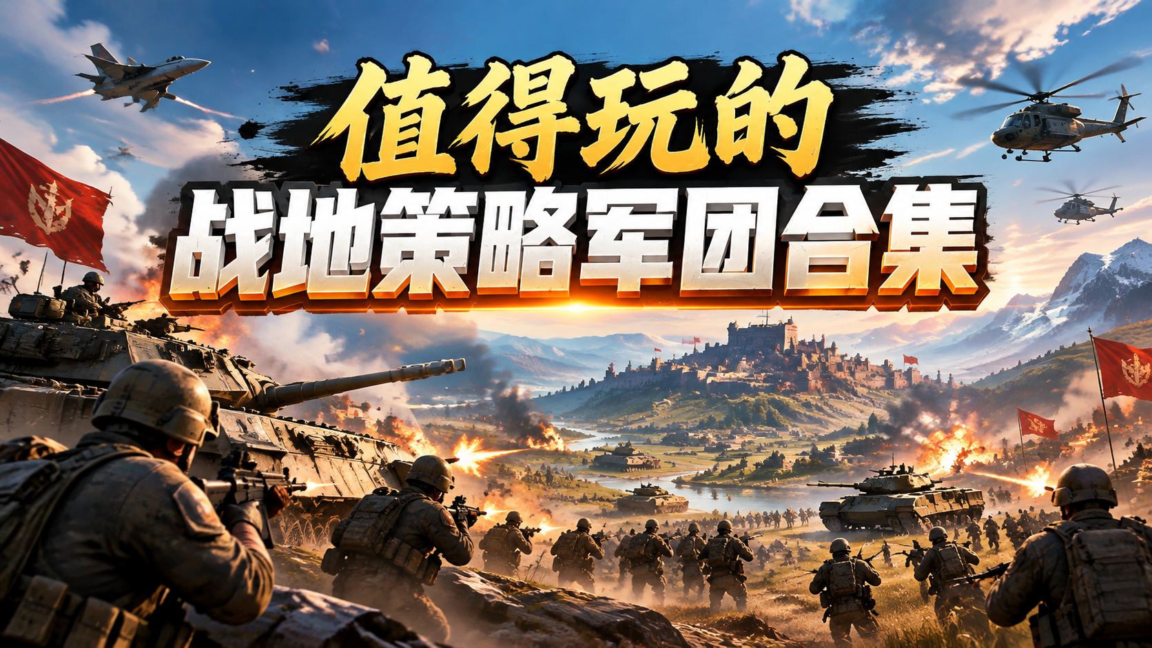值得玩的战地策略军团合集
