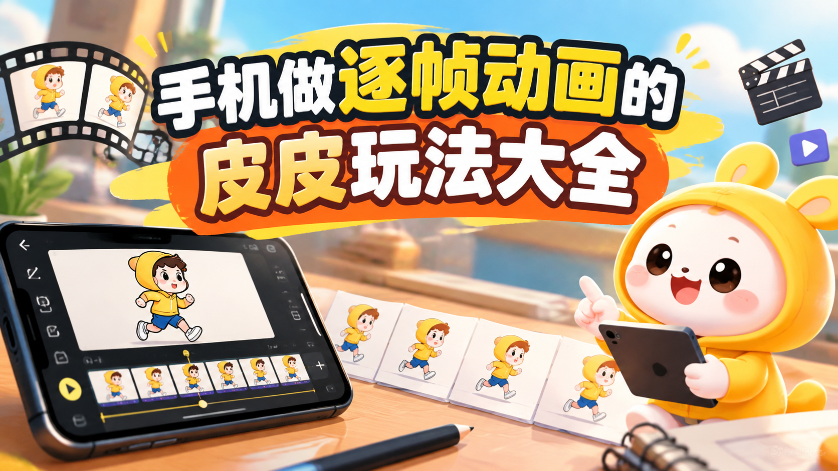 手机做逐帧动画的皮皮玩法大全